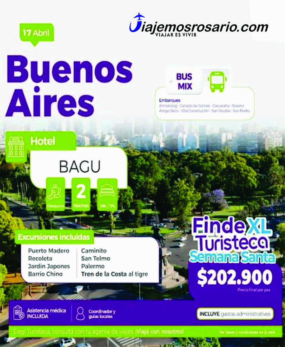 Buenos Aires 2 Noches SEMANA SANTA