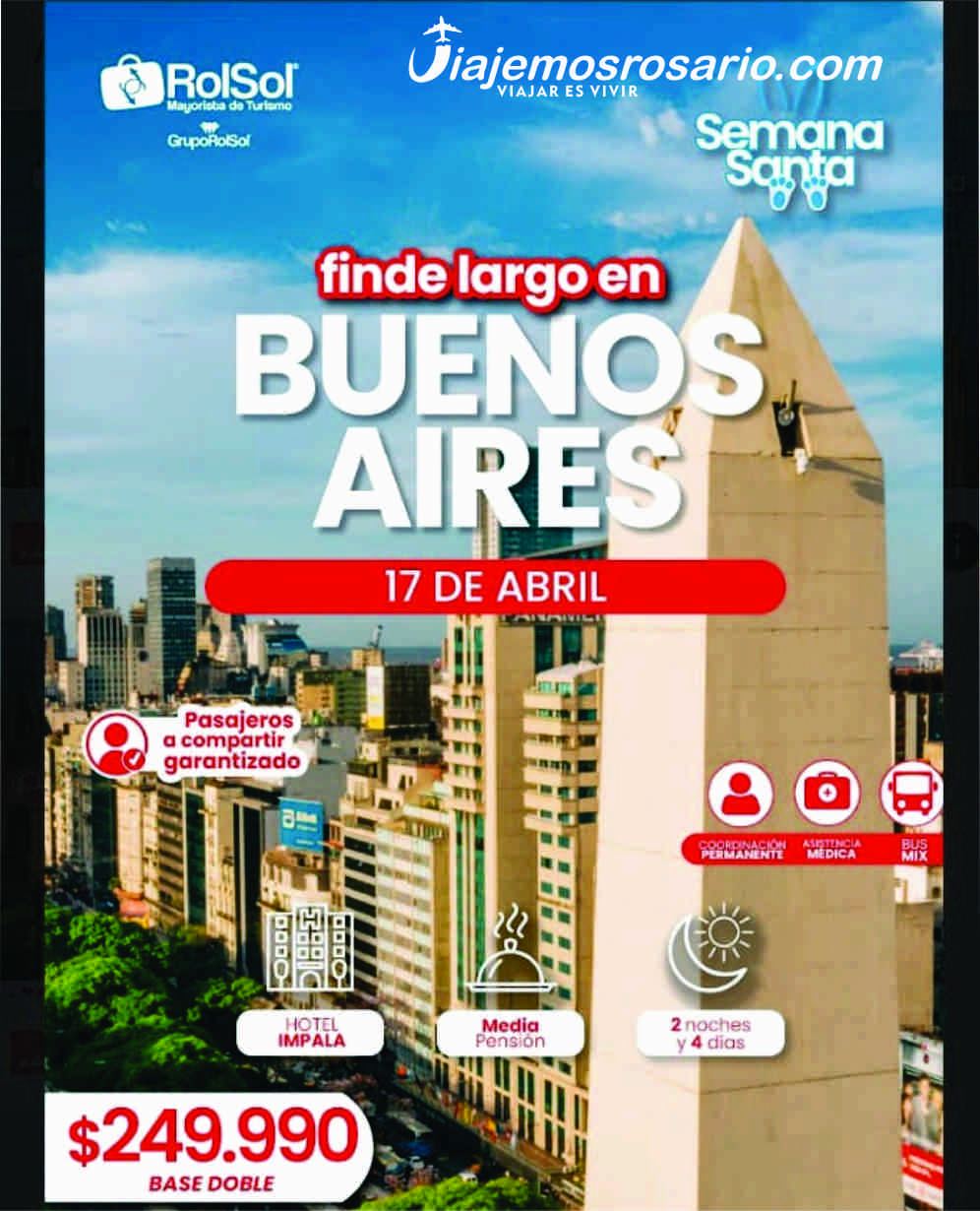 Buenos Aires 2 Noches SEMANA SANTA