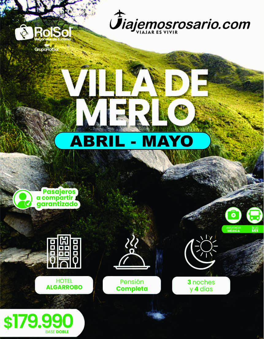 MERLO 3 Noches Hotel Algarrobo